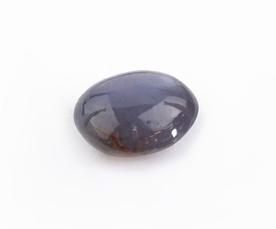 27069914e - Loser Sternsaphir-Cabochon, 8.08 ct, oval
