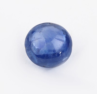 27069927d - Loser Saphircabochon, ca. 6.15 ct, rund