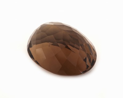 27069932b - Loser Rauchquarz, ca. 228.35 ct, ovalfacett.