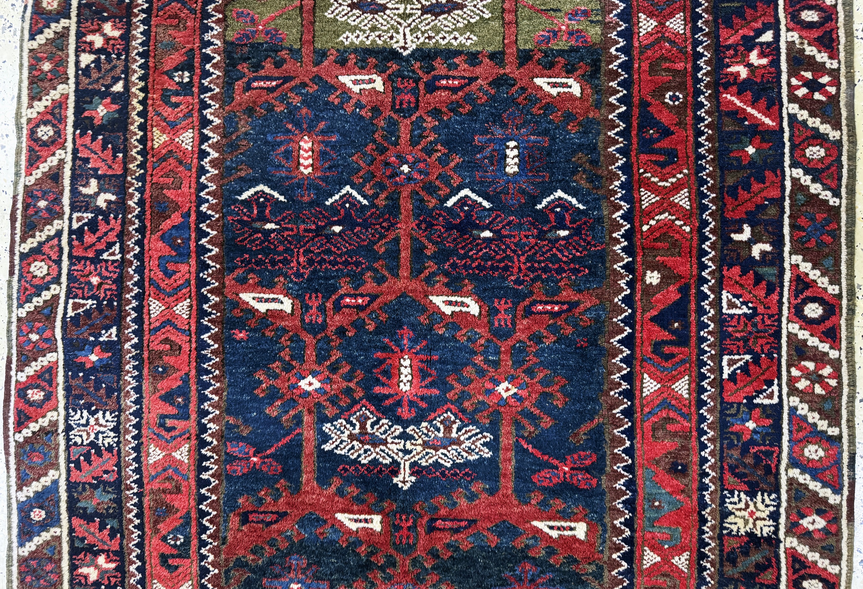 Detail b: Taspinar alt, Türkei, Mitte 20.Jhd, Wolle auf Wolle, ca. 190 x 130 cm, EHZ: 2