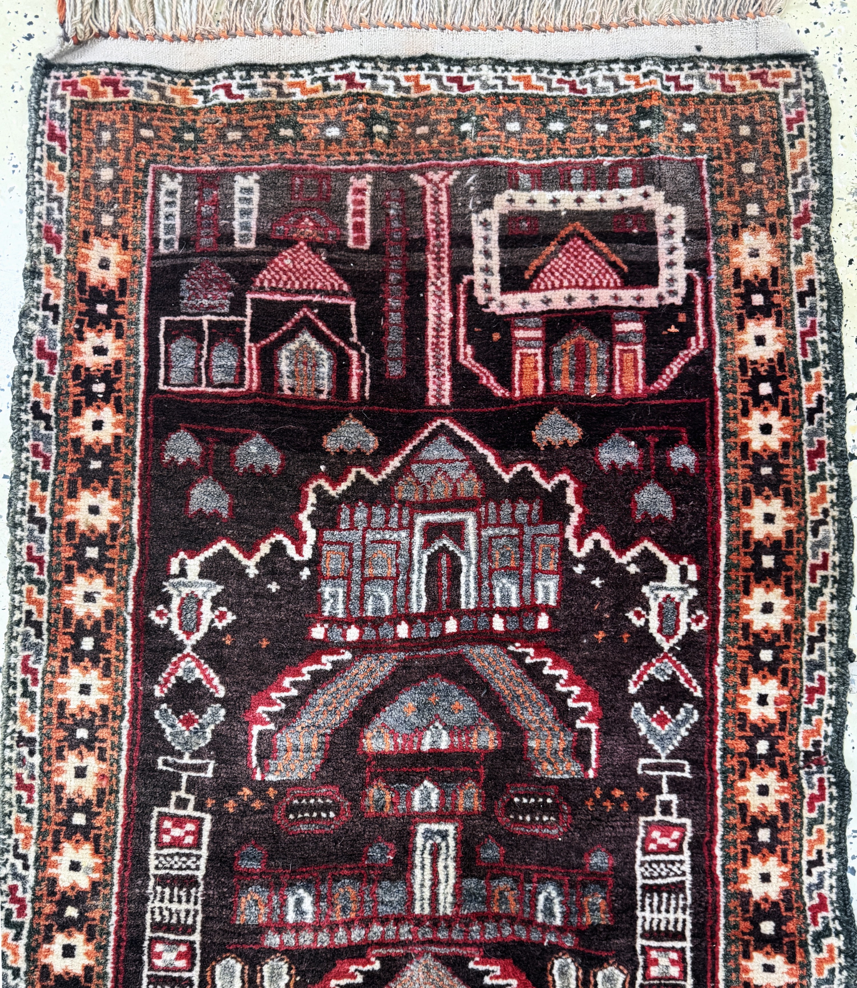 Detail a: 2 Lots Ersari, Afghanistan, Anfang 20.Jhd, Wolle auf Wolle, ca. 140 x 80 cm, EHZ: 2