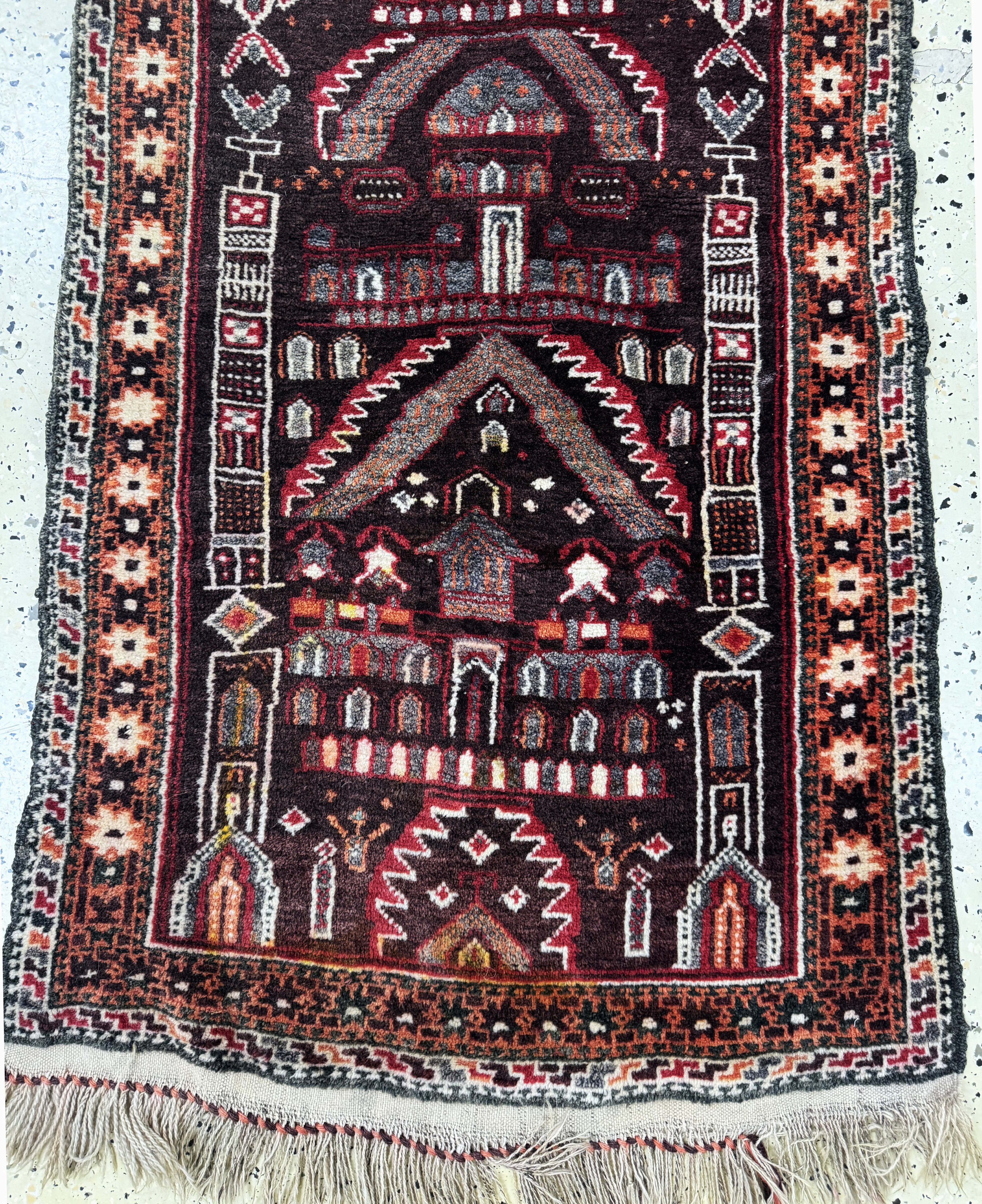 Detail b: 2 Lots Ersari, Afghanistan, Anfang 20.Jhd, Wolle auf Wolle, ca. 140 x 80 cm, EHZ: 2