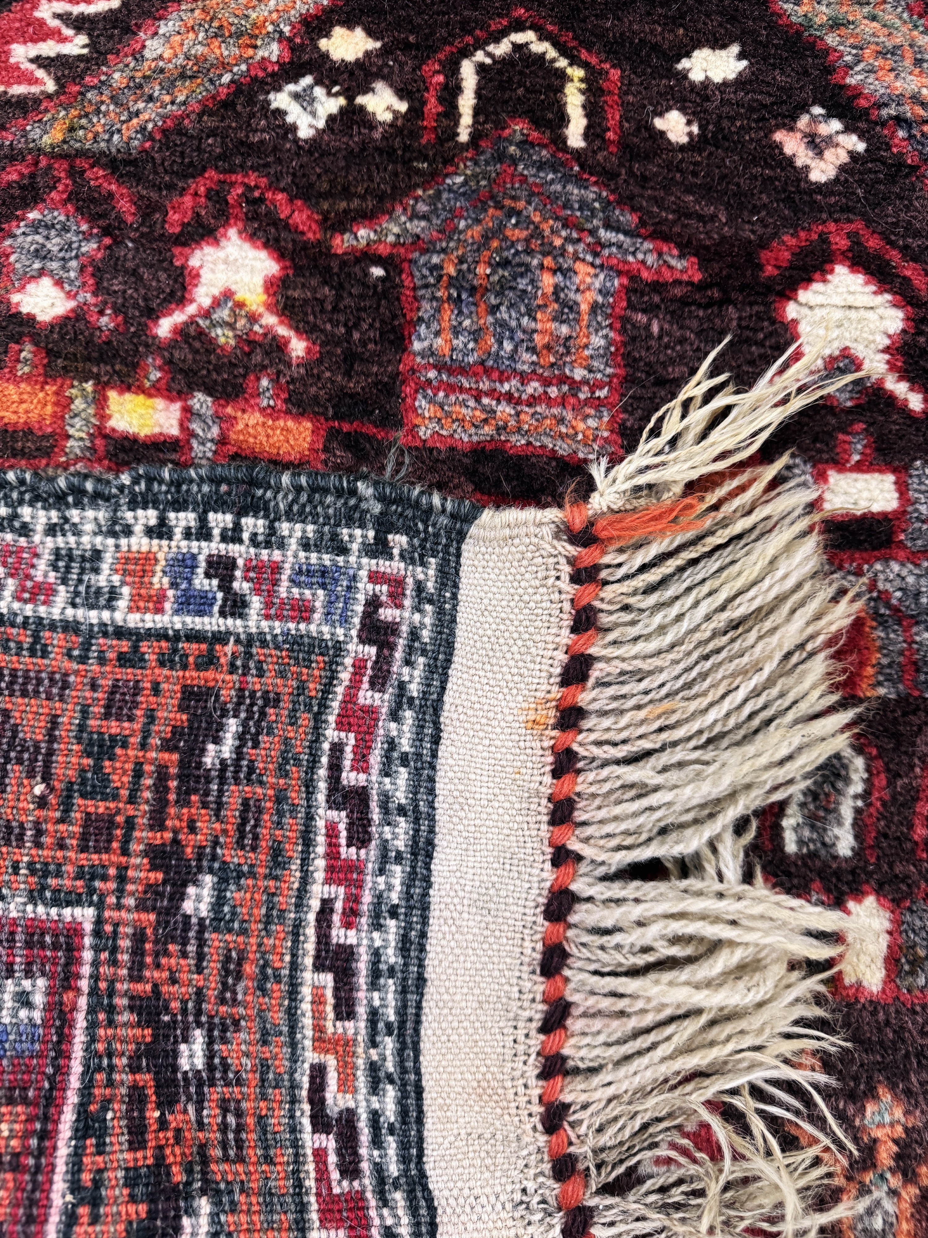 Detail c: 2 Lots Ersari, Afghanistan, Anfang 20.Jhd, Wolle auf Wolle, ca. 140 x 80 cm, EHZ: 2