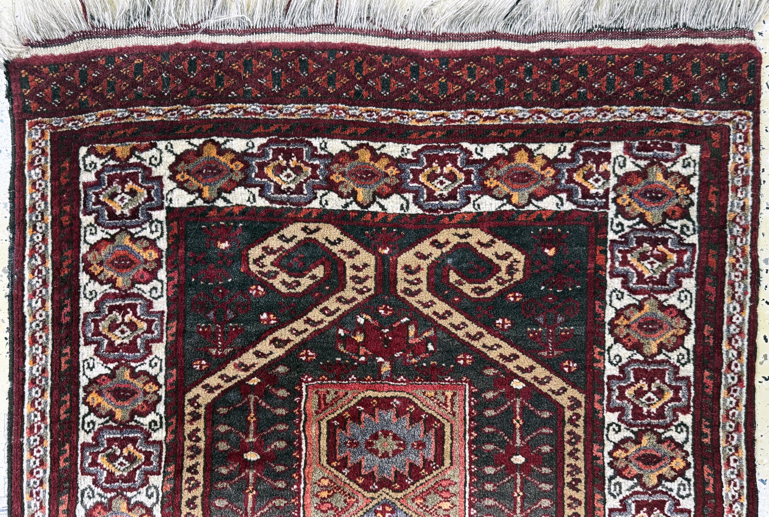 Detail d: 2 Lots Ersari, Afghanistan, Anfang 20.Jhd, Wolle auf Wolle, ca. 140 x 80 cm, EHZ: 2