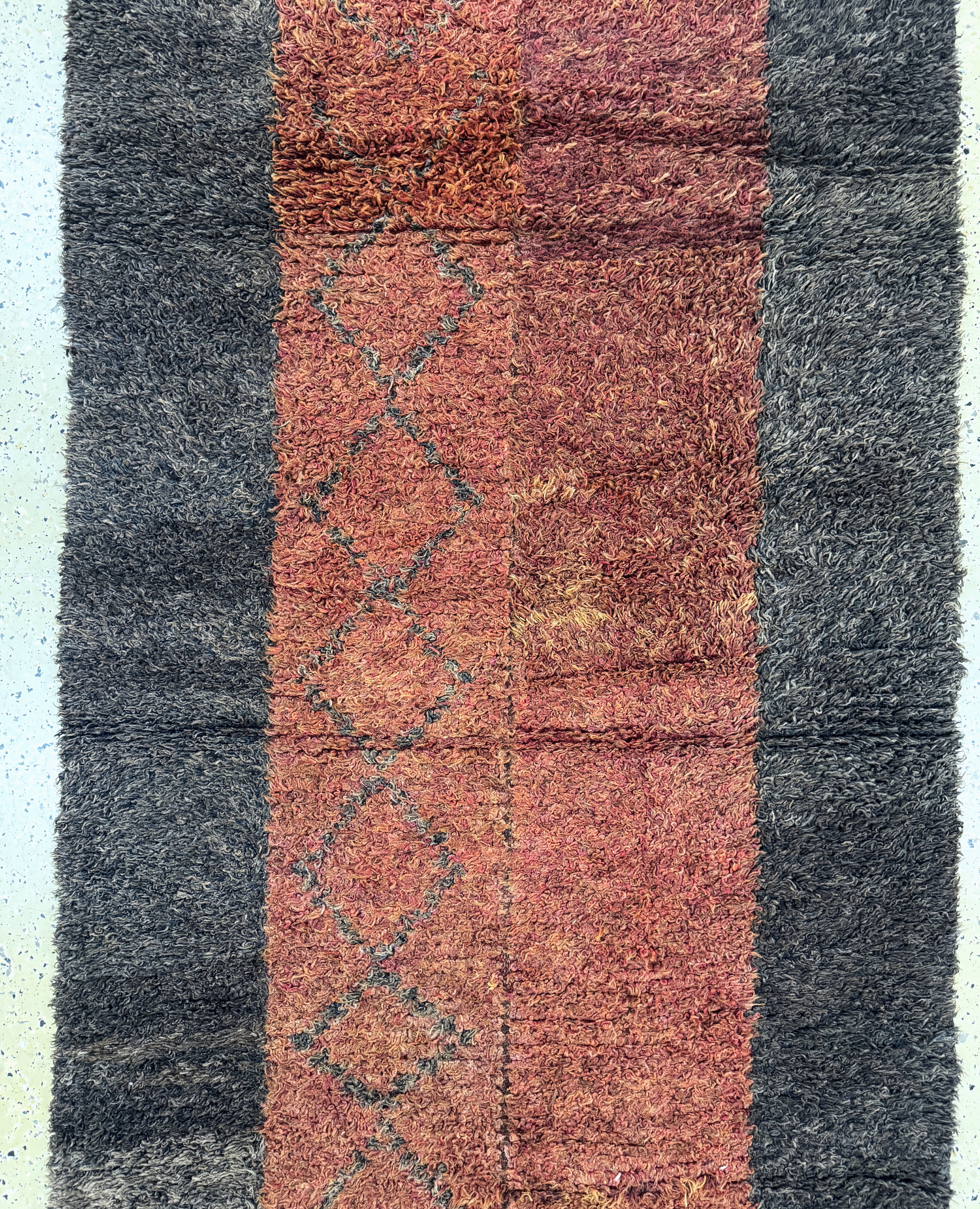 Detail c: Karakalpak(4 Bahnig), Uzbekistan, Anfang 20.Jhd, Wolle auf Wolle, ca. 365 x 107 cm, EHZ: 2