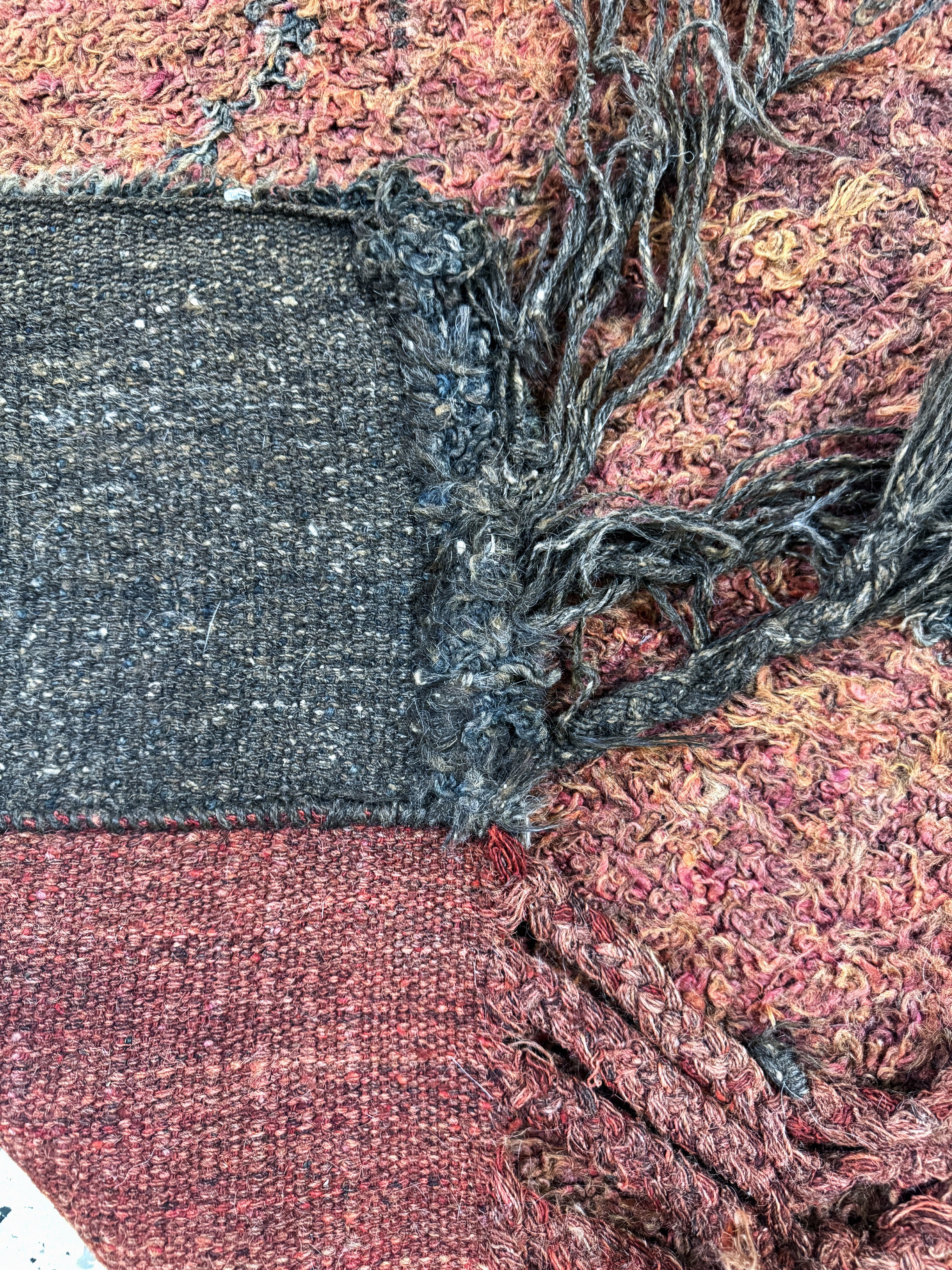 Detail g: Karakalpak(4 Bahnig), Uzbekistan, Anfang 20.Jhd, Wolle auf Wolle, ca. 365 x 107 cm, EHZ: 2