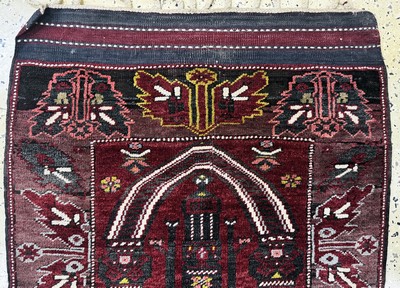 27070018a - 2 Lots Yürük, Türkei, Mitte 20.Jhd, Wolle auf Wolle, ca. 135 x 90 cm, EHZ: 2 ...