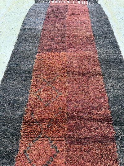 27070047e - Karakalpak(4 Bahnig), Uzbekistan, Anfang 20.Jhd, Wolle auf Wolle, ca. 365 x 107 cm, ...