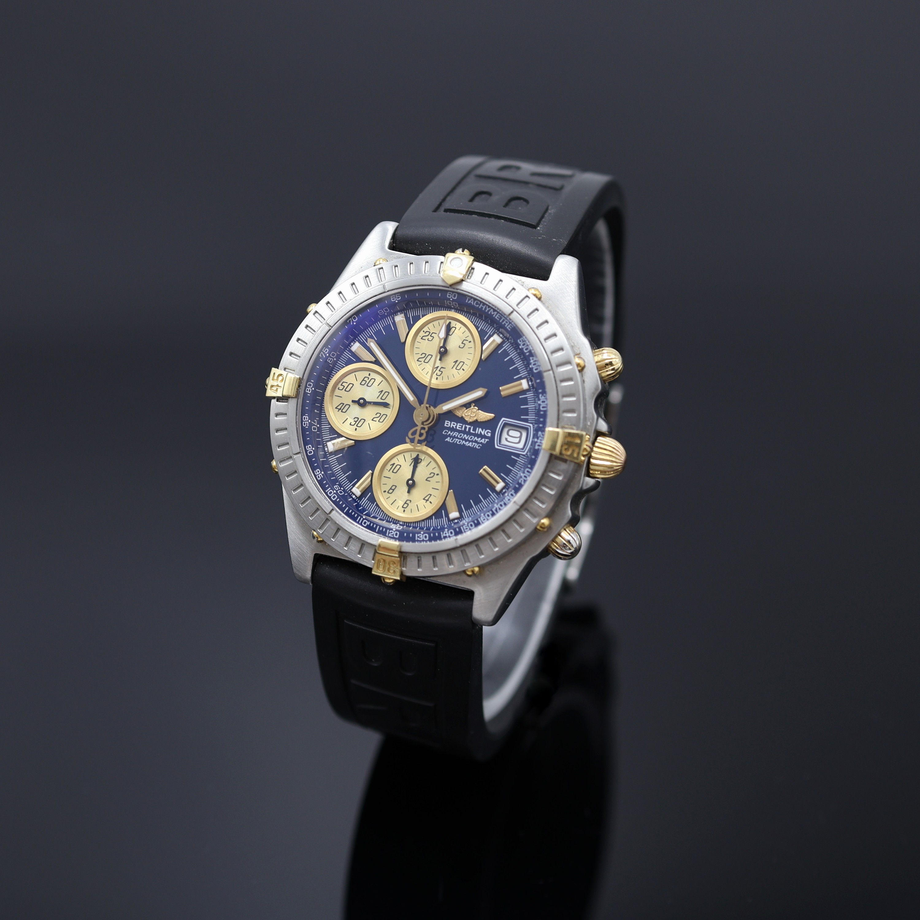 Image 27070166 - BREITLING Chronomat Blackbird Herrenchronograph Referenz B13350, Schweiz um 1995, ...