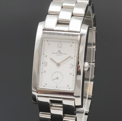 27070341a - BAUME & MERCIER Armbanduhr Serie Hampton in Stahl Referenz MV45063, quarz, Schweiz um ...