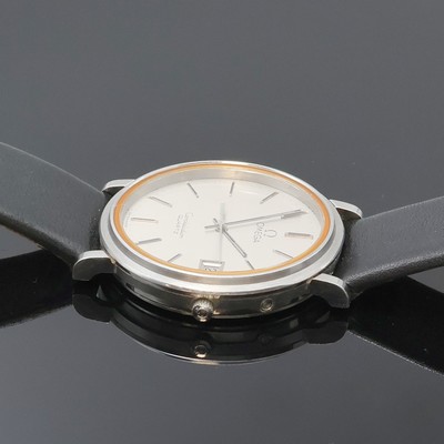 27070342f - Set of 2 Omega wristwatches in steel, 1st) series Constellation reference 196.0138, ...