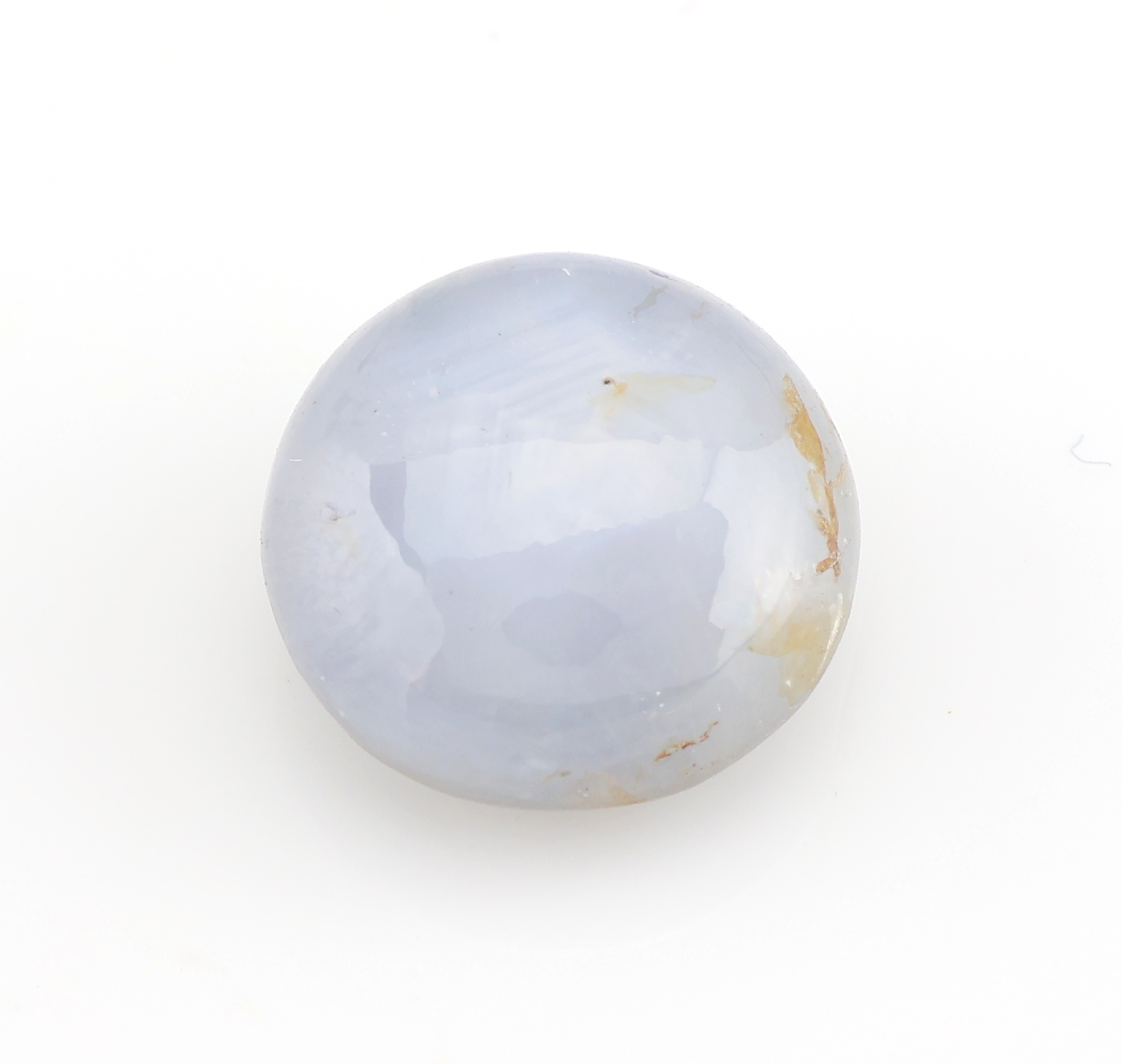 Detail a: Loser Sternsaphir, ca. 7.61 ct, rund, Fundort Sri Lanka, Maße 10.5 x 6.00 mm