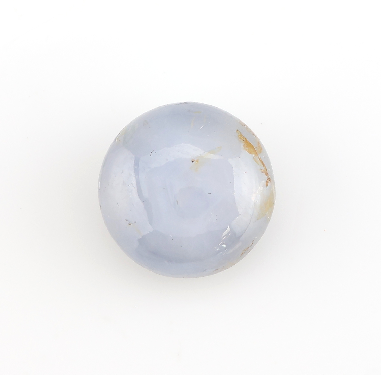Detail b: Loser Sternsaphir, ca. 7.61 ct, rund, Fundort Sri Lanka, Maße 10.5 x 6.00 mm