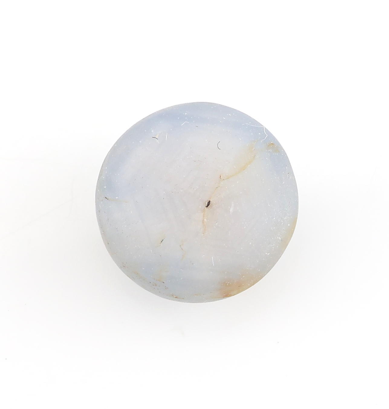 Detail c: Loser Sternsaphir, ca. 7.61 ct, rund, Fundort Sri Lanka, Maße 10.5 x 6.00 mm