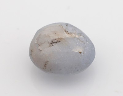 27070491c - Loser Sternsaphir, 6.10 ct, rund, Fundort Sri Lanka, Maße 10.2 x 9.7 x 5.7 mm ...