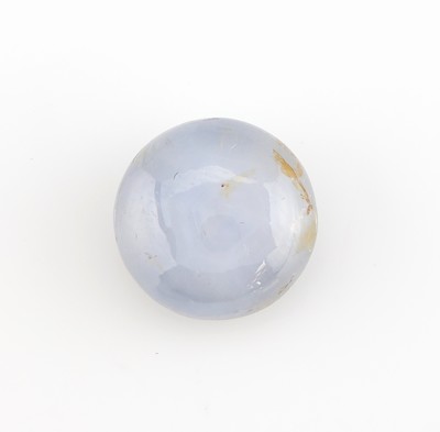27070493b - Loser Sternsaphir, ca. 7.61 ct, rund, Fundort Sri Lanka, Maße 10.5 x 6.00 mm ...