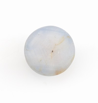 27070493c - Loser Sternsaphir, ca. 7.61 ct, rund, Fundort Sri Lanka, Maße 10.5 x 6.00 mm ...