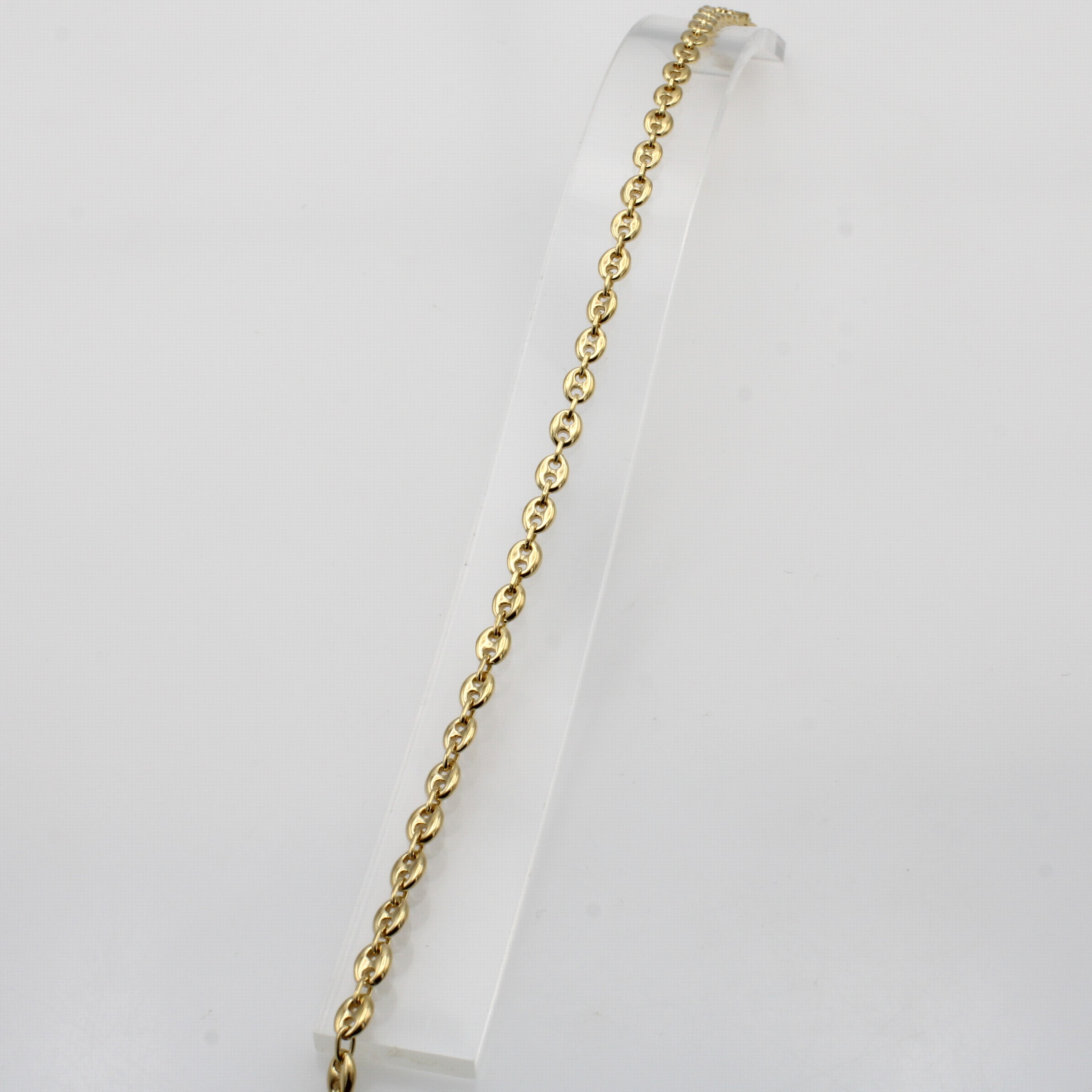 Image 27070505 - Schiffsankerarmband, GG 585/000, Karabiner- schl., B. ca. 3.5 mm, L. ca. 21 cm