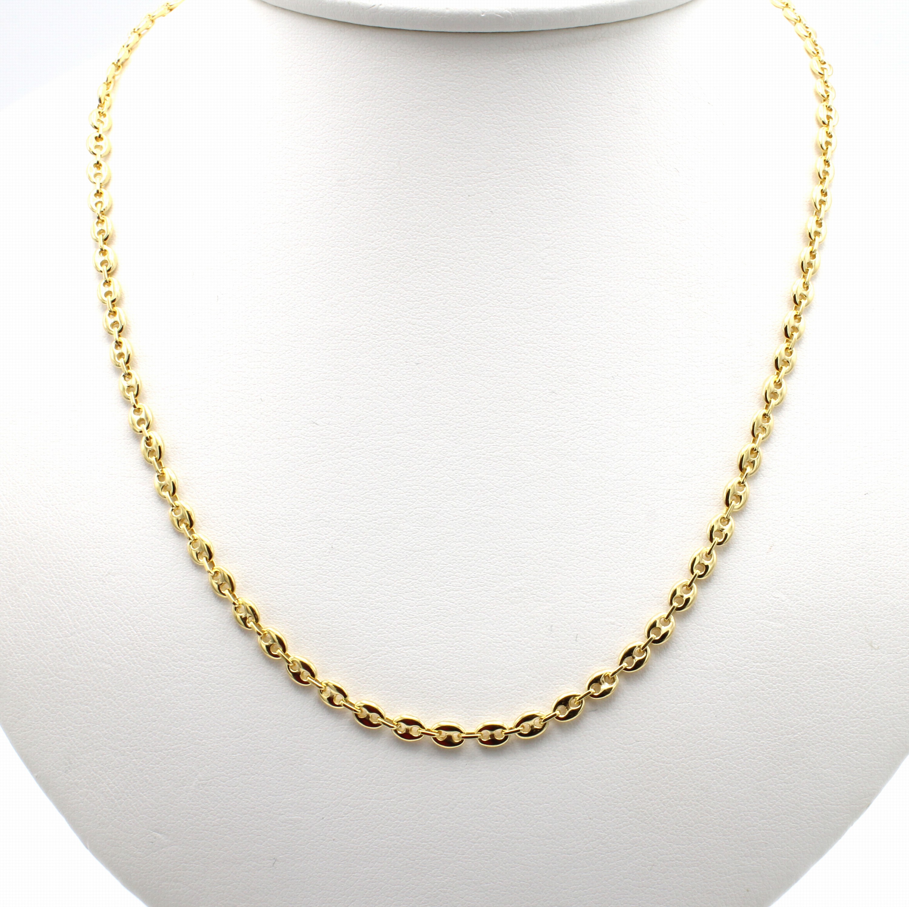 Image 27070506 - Schiffsankerkette, GG 585/000, Karabiner- schl., B. ca. 3.5 mm, L. ca. 55 cm