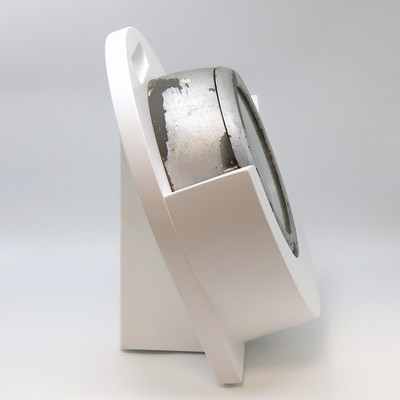 27070565a - GLASHÜTTE Schiffswanduhr Güteklasse 1, Deutschland um 1965, grau lackiertes ...