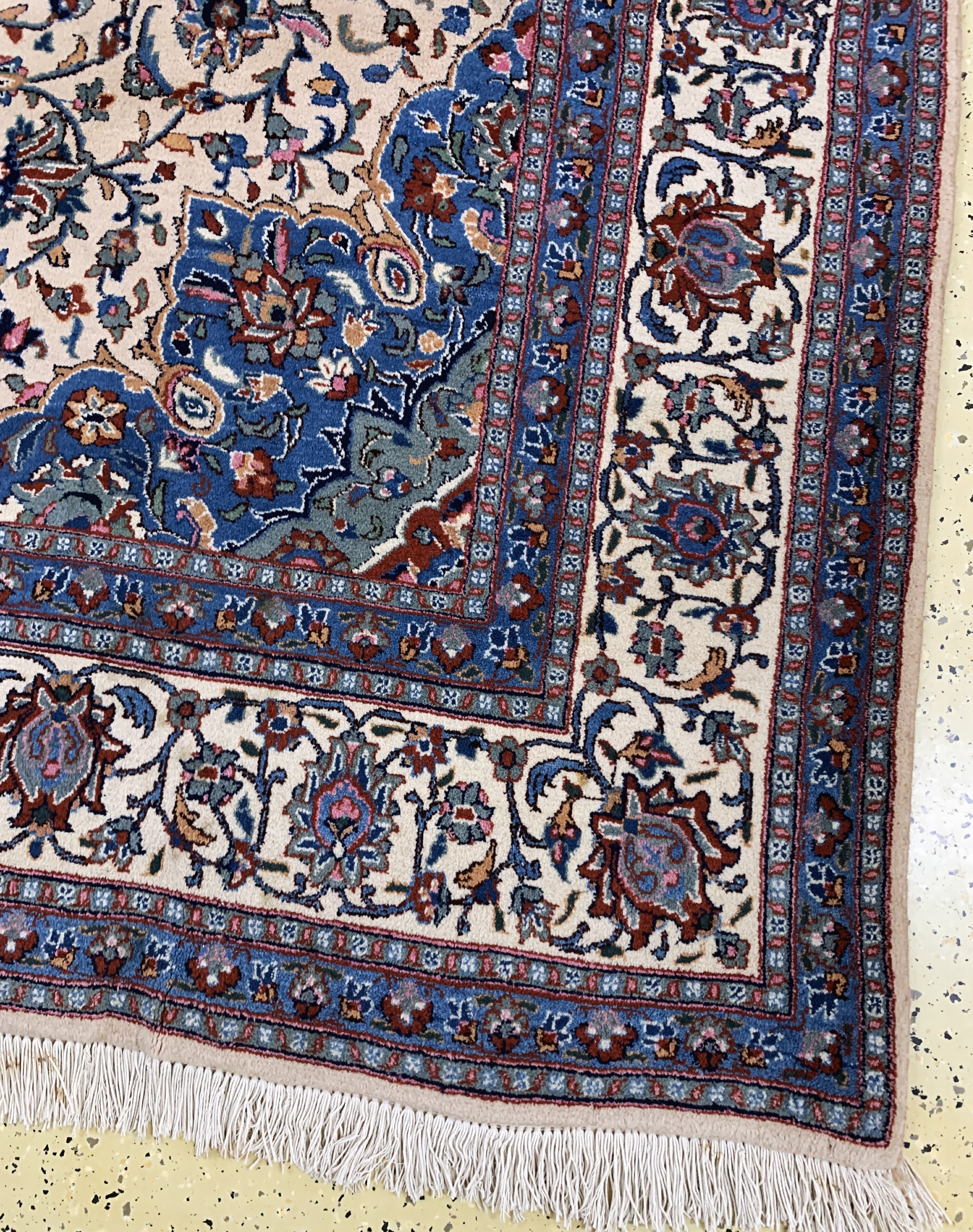 Detail a: Kaschmar, Persien, Mitte 20.Jhd, Wolle auf Baumwolle, ca. 355 x 250 cm, EHZ: 2