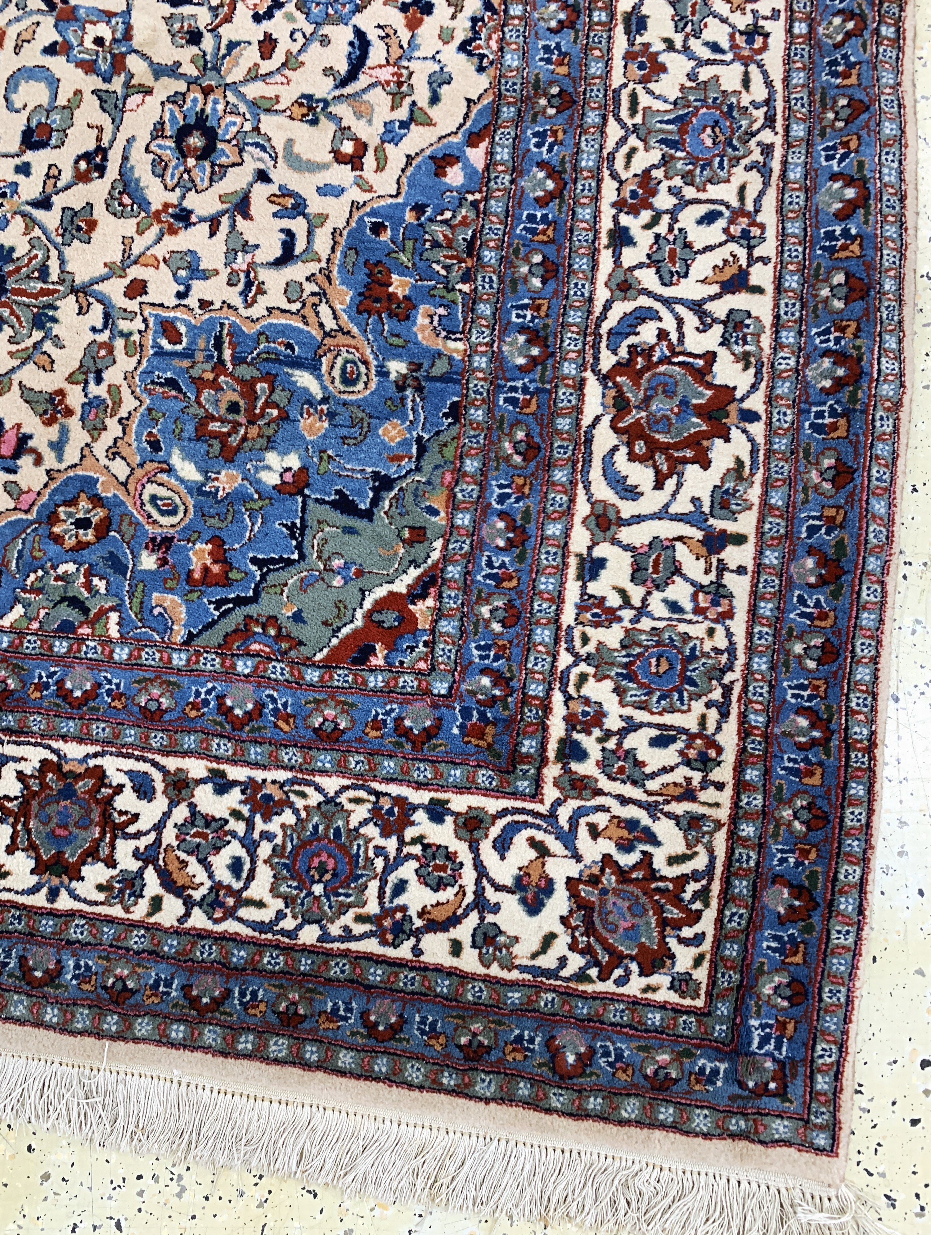 Detail f: Kaschmar, Persien, Mitte 20.Jhd, Wolle auf Baumwolle, ca. 355 x 250 cm, EHZ: 2