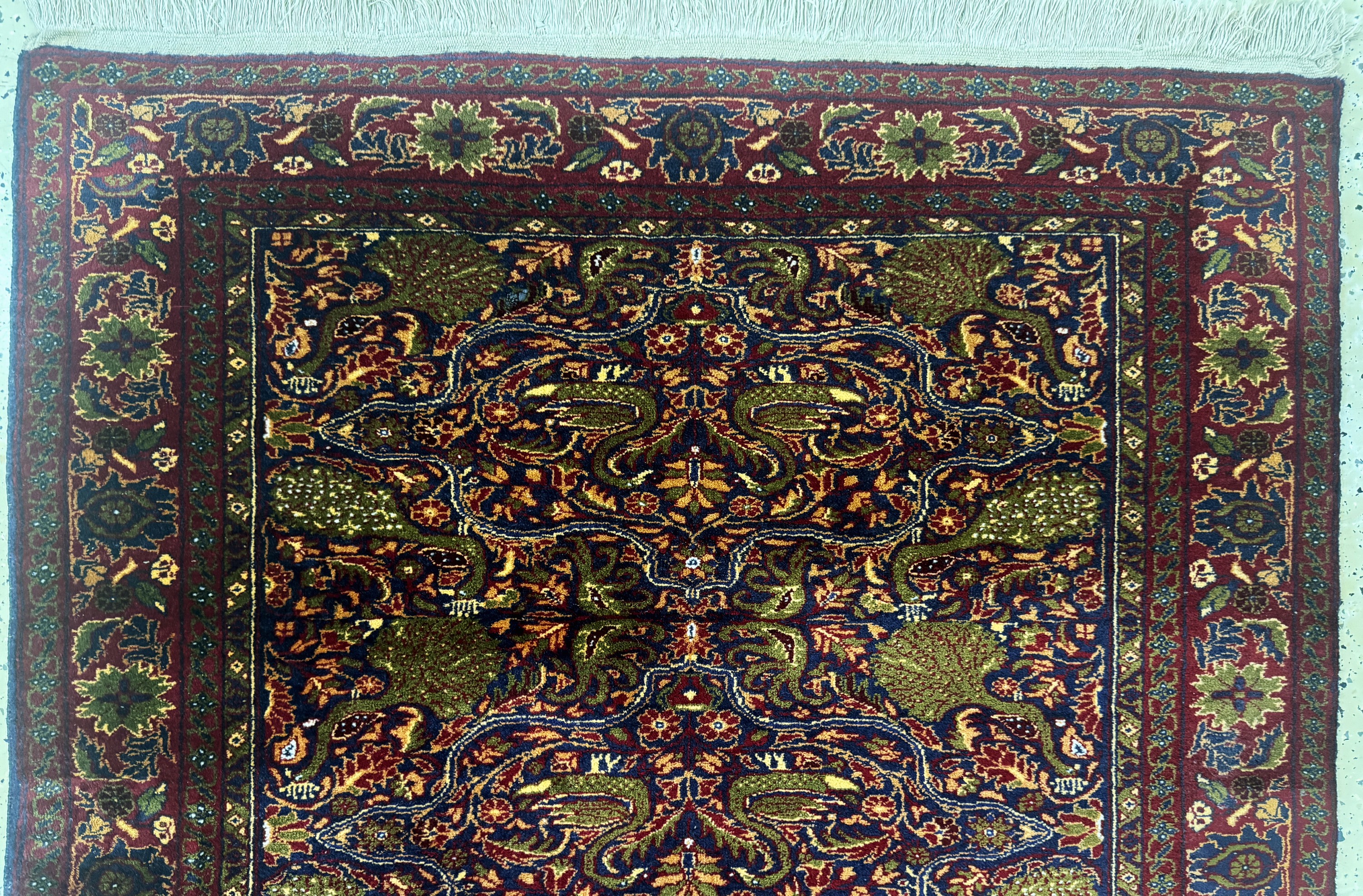 Detail a: Belutsch, Persien, Mitte 20.Jhd, Wolle auf Baumwolle, ca. 185 x 110 cm, EHZ: 1-2