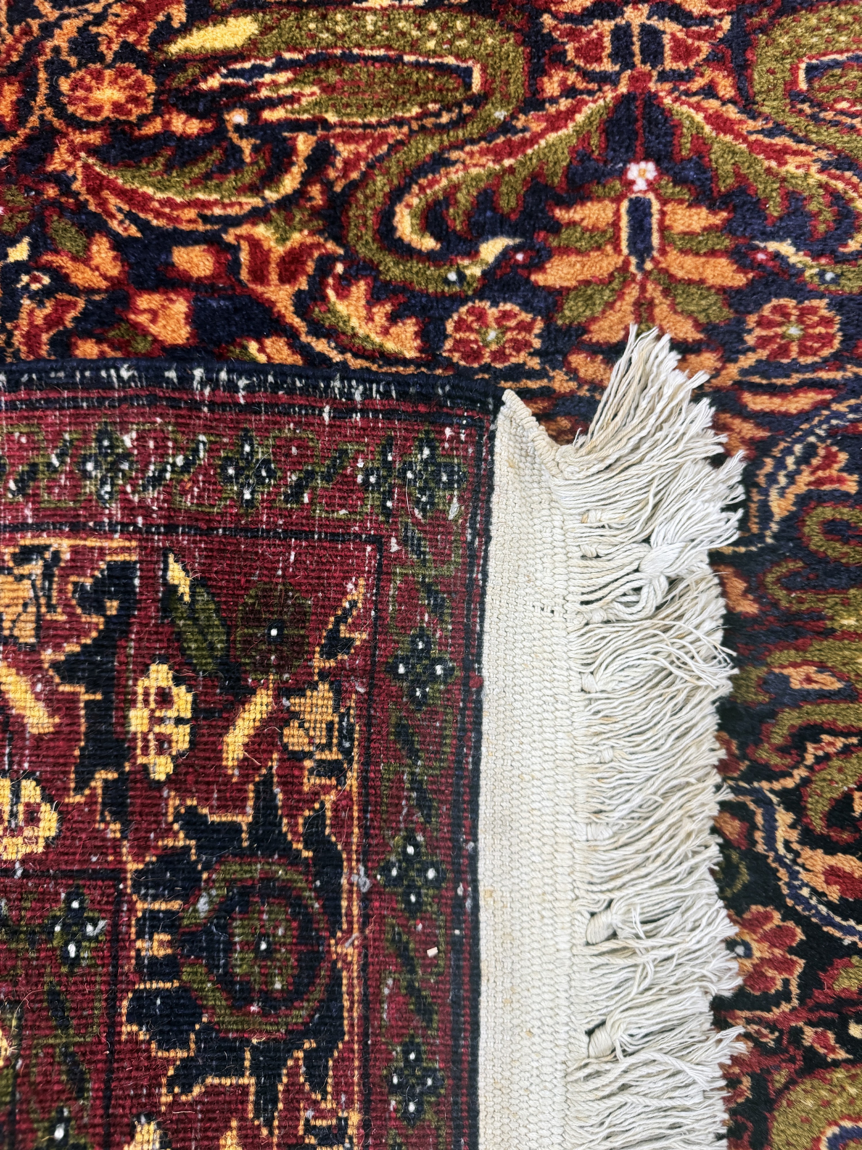 Detail e: Belutsch, Persien, Mitte 20.Jhd, Wolle auf Baumwolle, ca. 185 x 110 cm, EHZ: 1-2