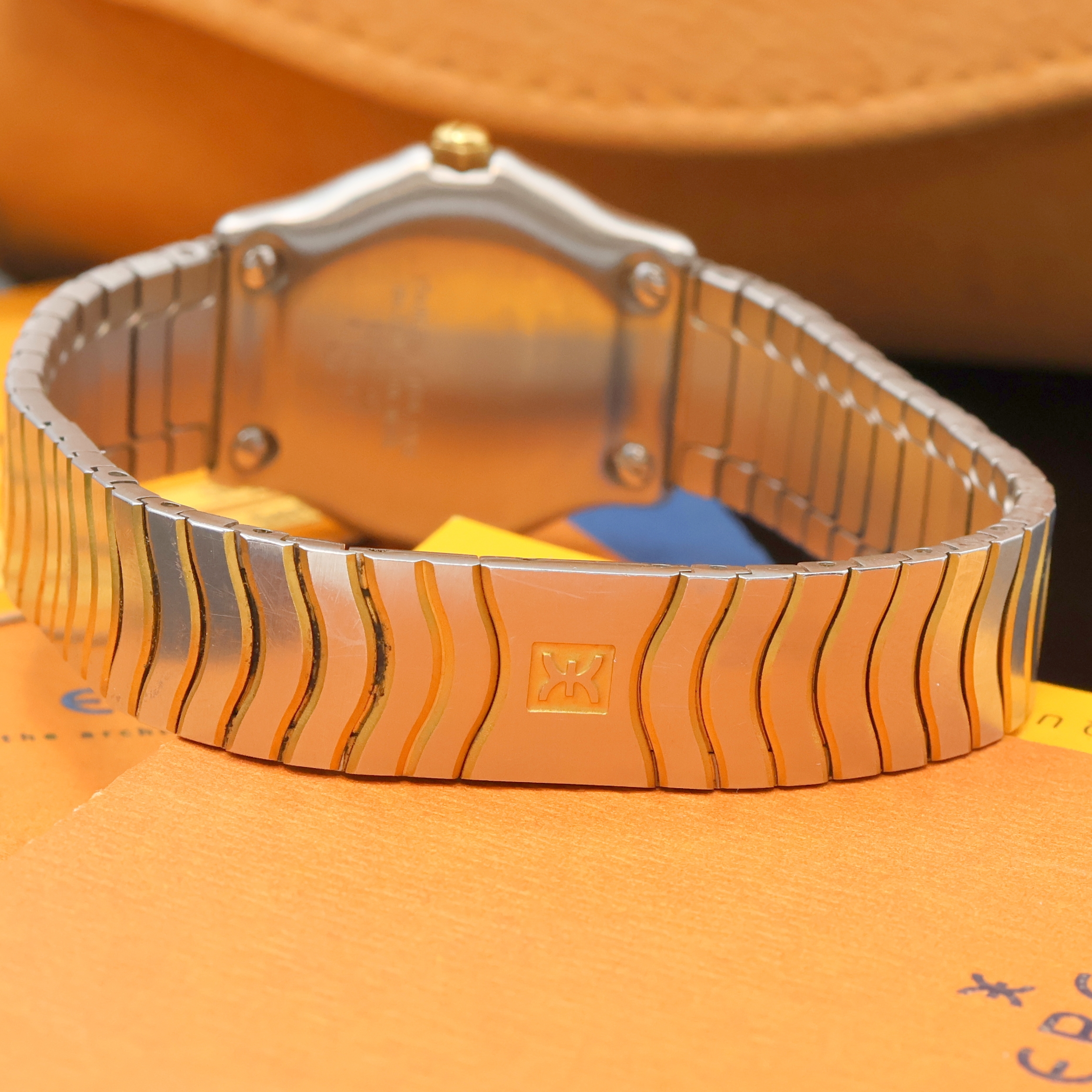 Detail c: EBEL Sport Classique Damenarmbanduhr in Edelstahl und Gold Referenz 1087121, quarz, Stülpgeh. m. 5-fach verschr. GG 750/000 Lünette, ...
