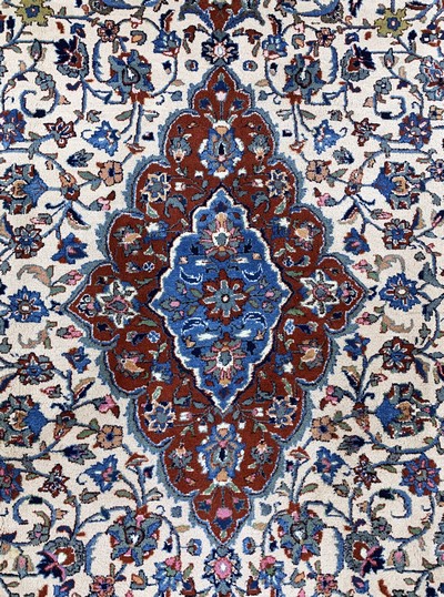 27070842d - Kaschmar, Persien, Mitte 20.Jhd, Wolle auf Baumwolle, ca. 355 x 250 cm, EHZ: 2 ...