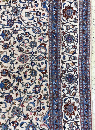 27070842e - Kaschmar, Persien, Mitte 20.Jhd, Wolle auf Baumwolle, ca. 355 x 250 cm, EHZ: 2 ...