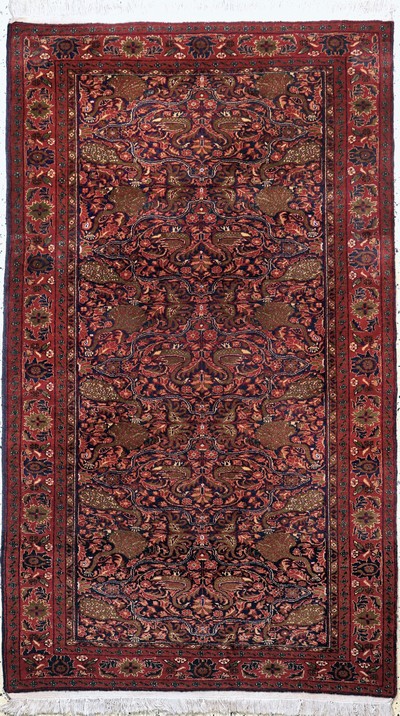 Image Belutsch, Persien, Mitte 20.Jhd, Wolle auf Baumwolle, ca. 185 x 110 cm, EHZ: 1-2 ...