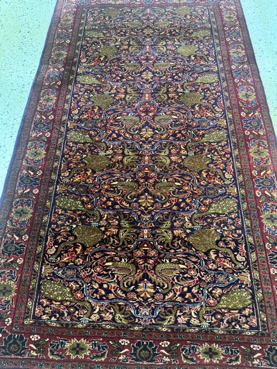 27070848d - Belutsch, Persien, Mitte 20.Jhd, Wolle auf Baumwolle, ca. 185 x 110 cm, EHZ: 1-2 ...