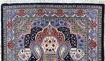 27070849a - Sarogh, Persien, Mitte 20.Jhd, Wolle auf Baumwolle, ca. 212 x 135 cm, EHZ: 2 ...