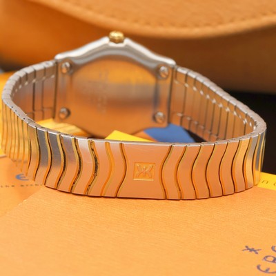 27070857c - EBEL Sport Classique Damenarmbanduhr in Edelstahl und Gold Referenz 1087121, quarz, ...