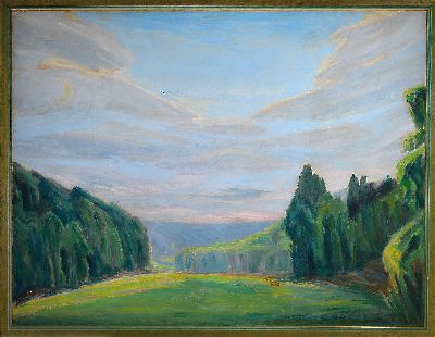 27070897k - Daniel Wohlgemuth, 1876 Albisheim/Pfrimm-1967 Gundersheim, ´Waldesfrieden´, ...