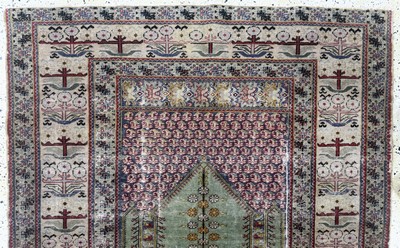 27071099a - Kayseri antik, Türkei, 19.Jhd, Wolle auf Baumwolle, ca. 180 x 125 cm, EHZ: 4 ...