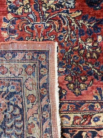 27071255j - Us Re-Import Saruk, Persia, early 20th century, wool on cotton, approx. 350 x 270 cm,in ...