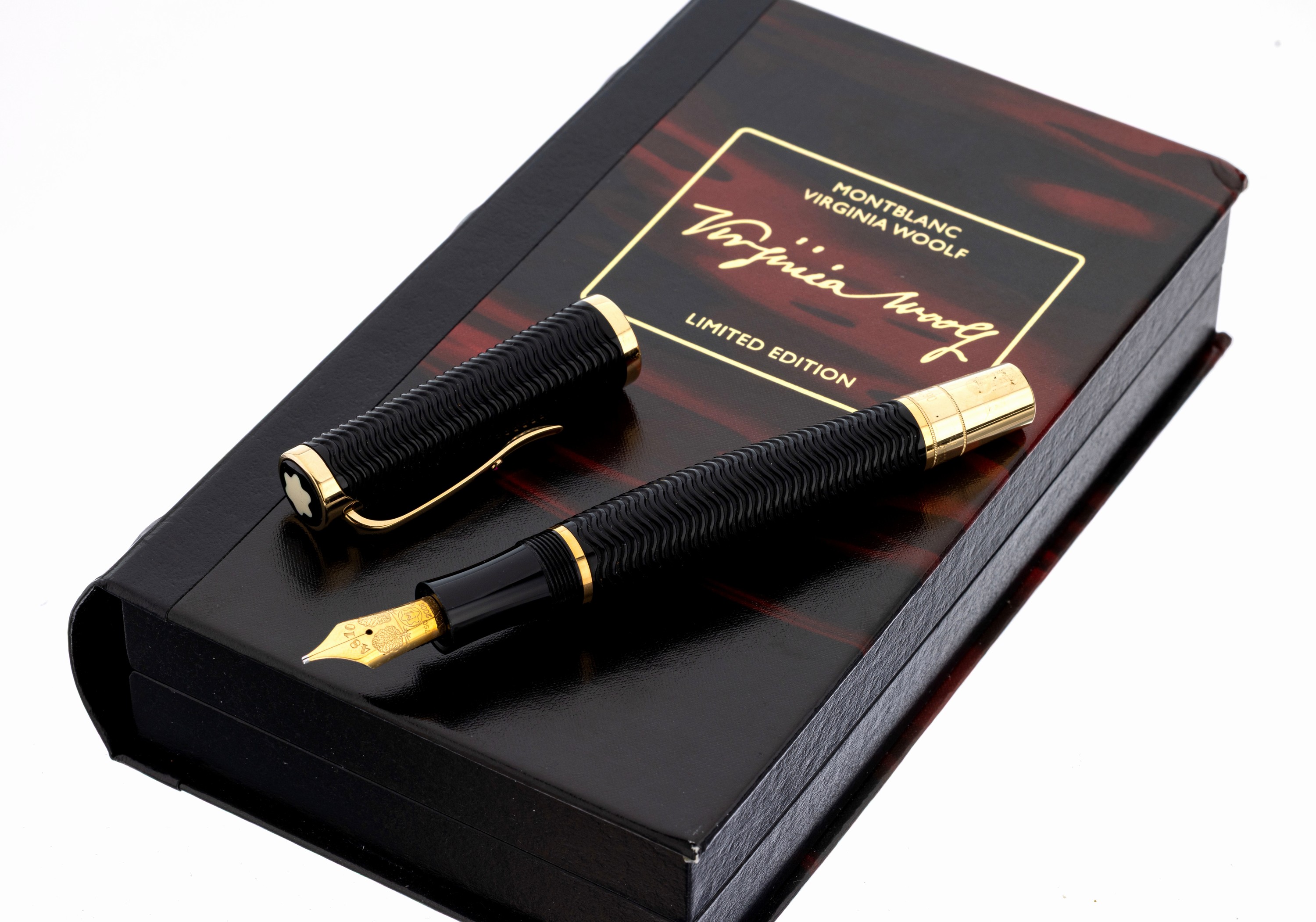 Image 27071570 - MONTBLANC Writers Edition VIRGINA WOOLF, limited Edition, 06224/16000 Füllfederhalter, ...