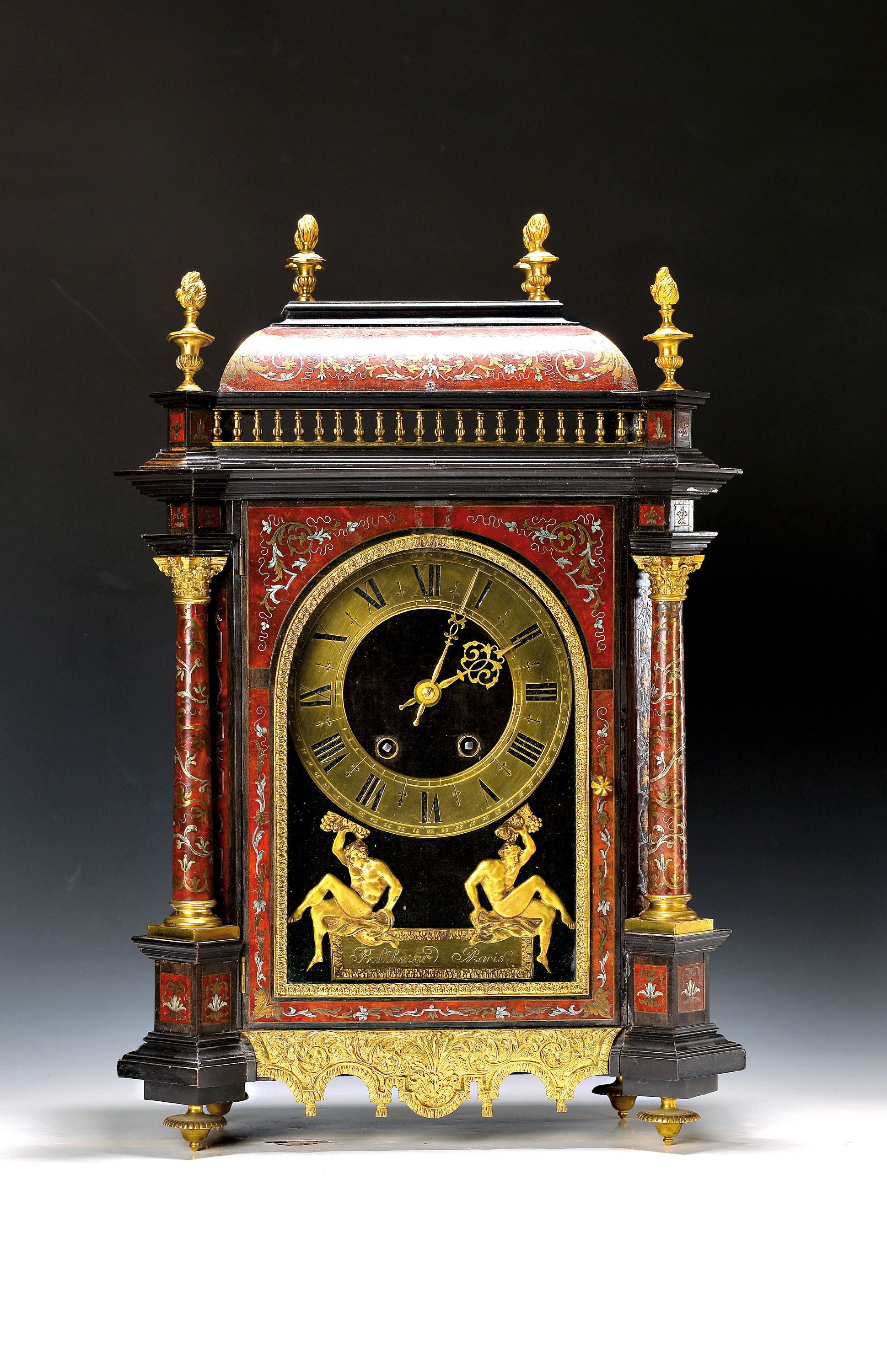 Image 27071585 - Pendule sog. Religieuse, Frankreich um 1860/70, nach altem Vorbild im Stil Ludwig der ...