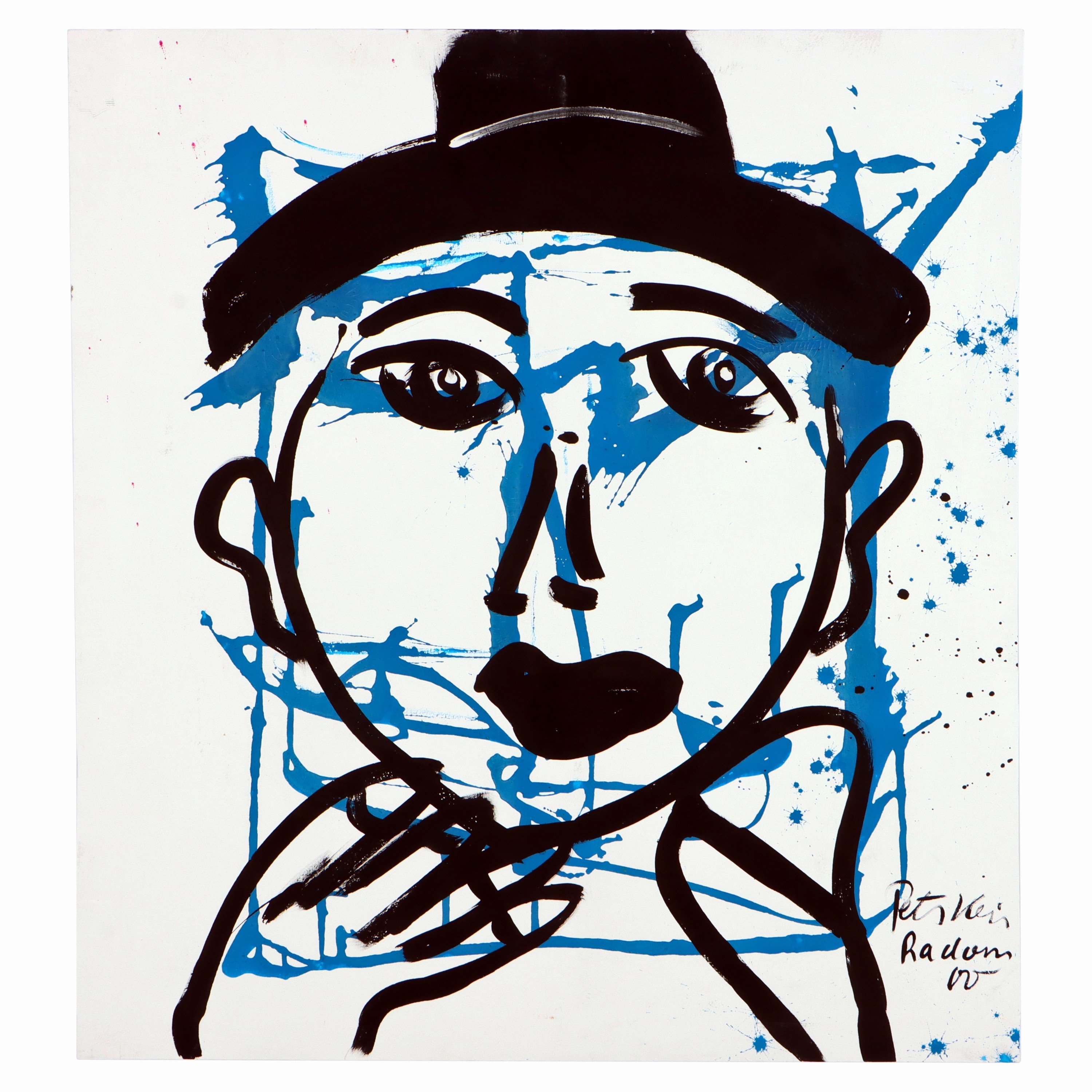 Image 27071668 - Peter Robert Keil, 2000, Radom, ohne Titel, ca. 110x100 cm, signiert u. datiert, ...