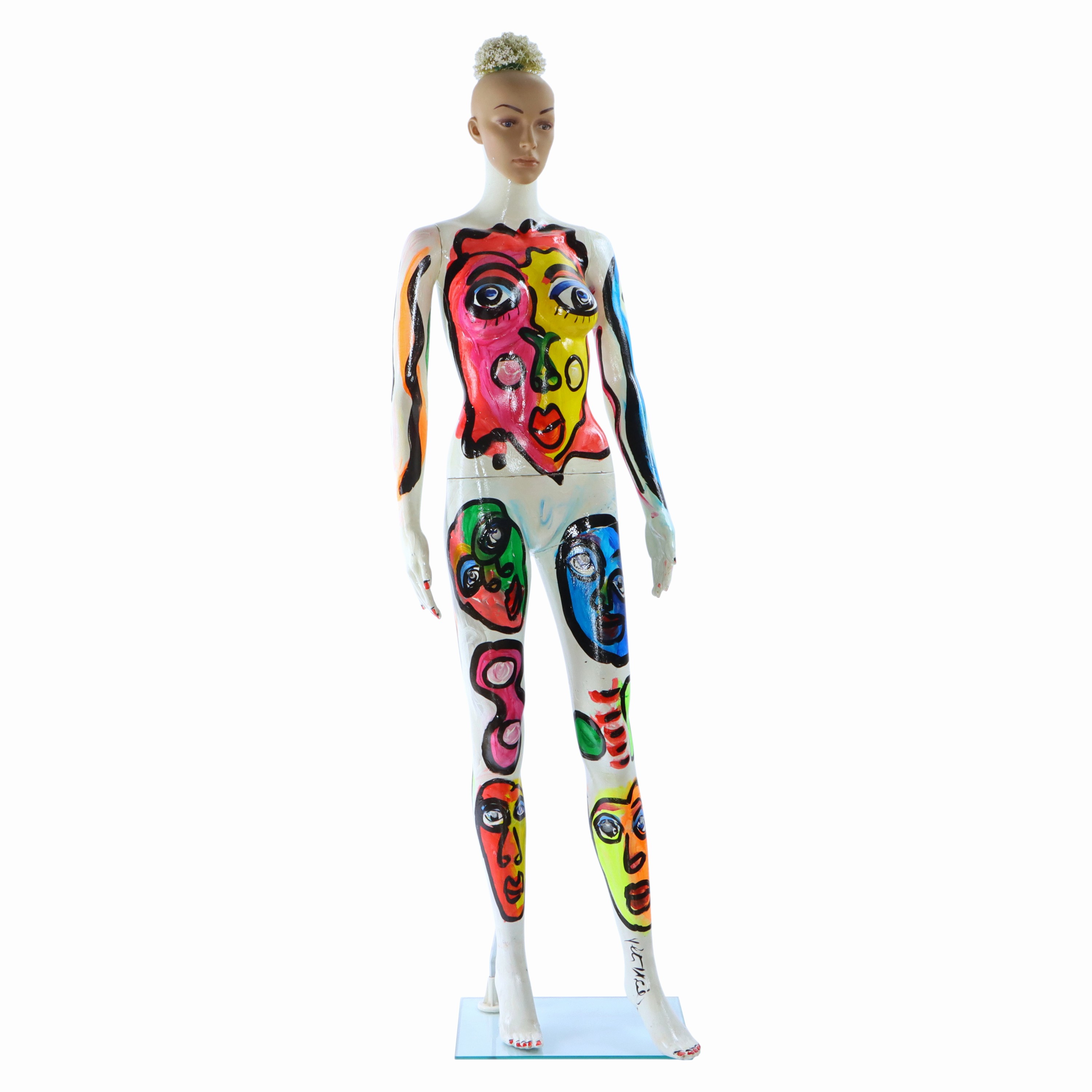 Image 27071720 - Peter Robert Keil, Kunstobjekt Mannequin, ohne Titel, ca. 183x59x30 cm, ca. 7,2 kg, ...