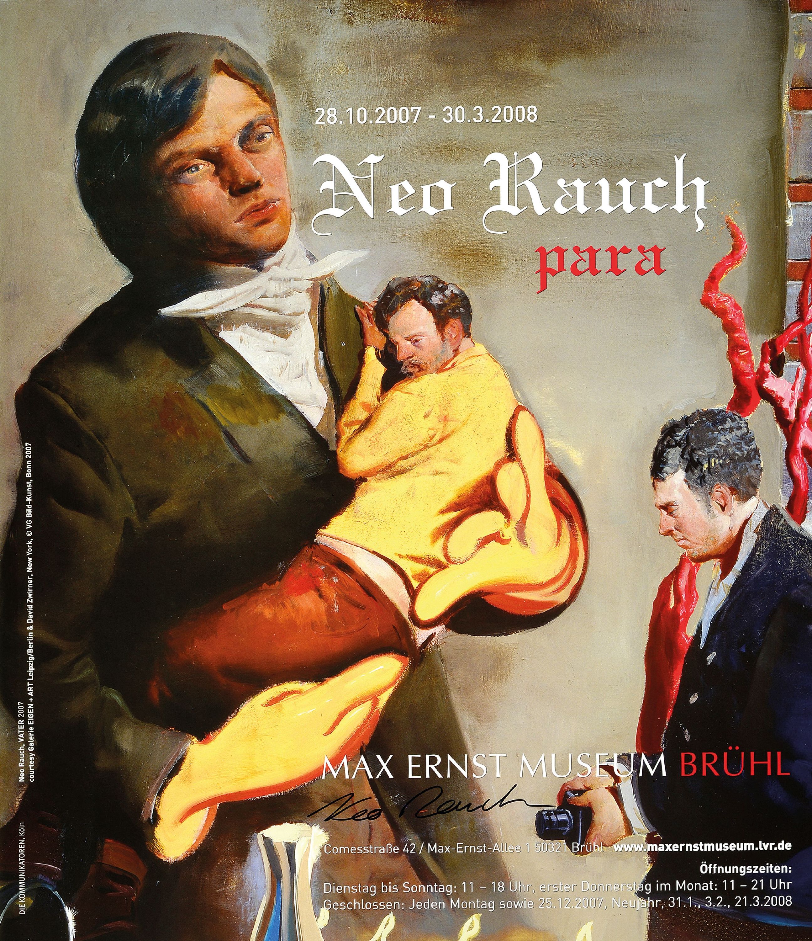 Image 27072091 - Neo Rauch, geb. 1960, Max Ernst Museum, Brühl 2007, Offsetlithografie, handsign., ca. ...