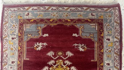 27072067a - Milas antik, Türkei, Anfang 20.Jhd., Wolle auf Wolle, ca. 158 x 115 cm, EHZ: 2, ...