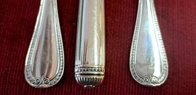 27072081i - Christofle-Besteck, 109 Teile, Paris, für 12 Personen, versilbert, Malmaison, 12 ...