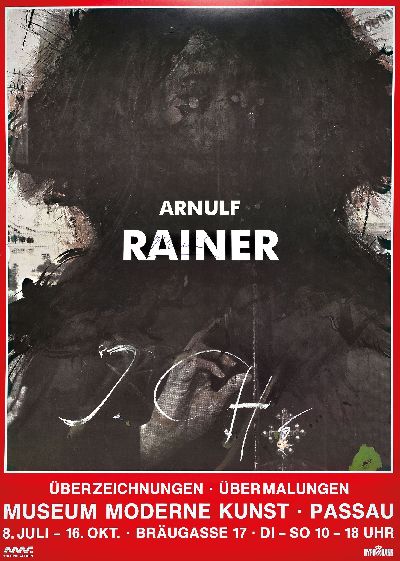 Image Arnulf Rainer, 1929-2025, Museum Moderner Kunst, Passsau 1993, handsign., Offsetlitho- ...