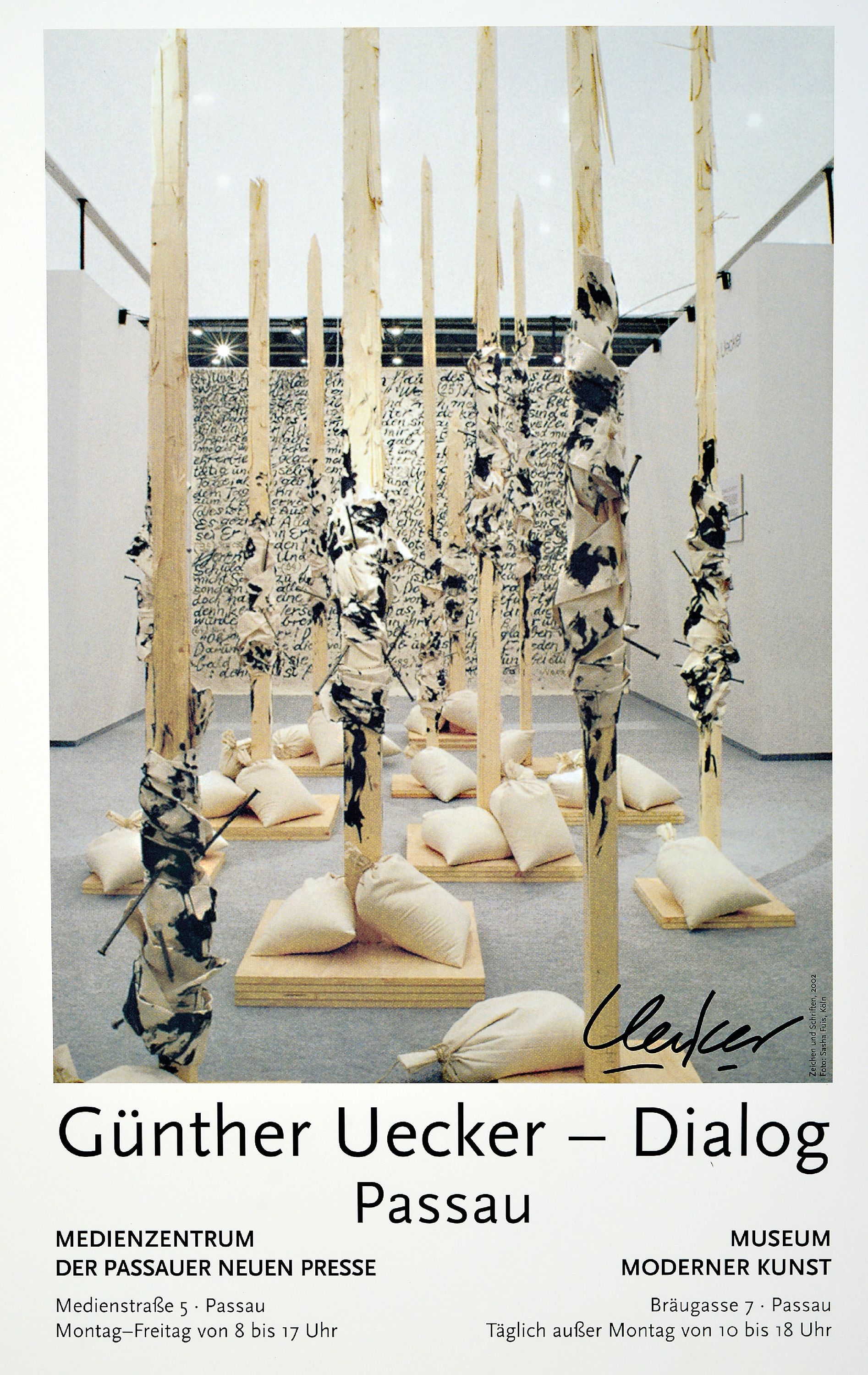 Image 27072104 - Günther Uecker, 1930-2025, Offsetlithografie , Museum Moderner Kunst Passau 2002, ...