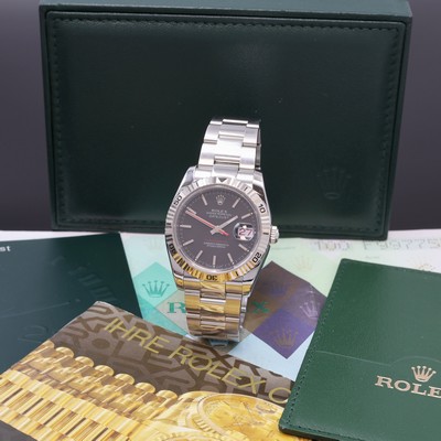 Image ROLEX Herrenarmbanduhr Oyster Perpetual Date Turn-O-Graph Referenz 116264, Automatik, LC ...