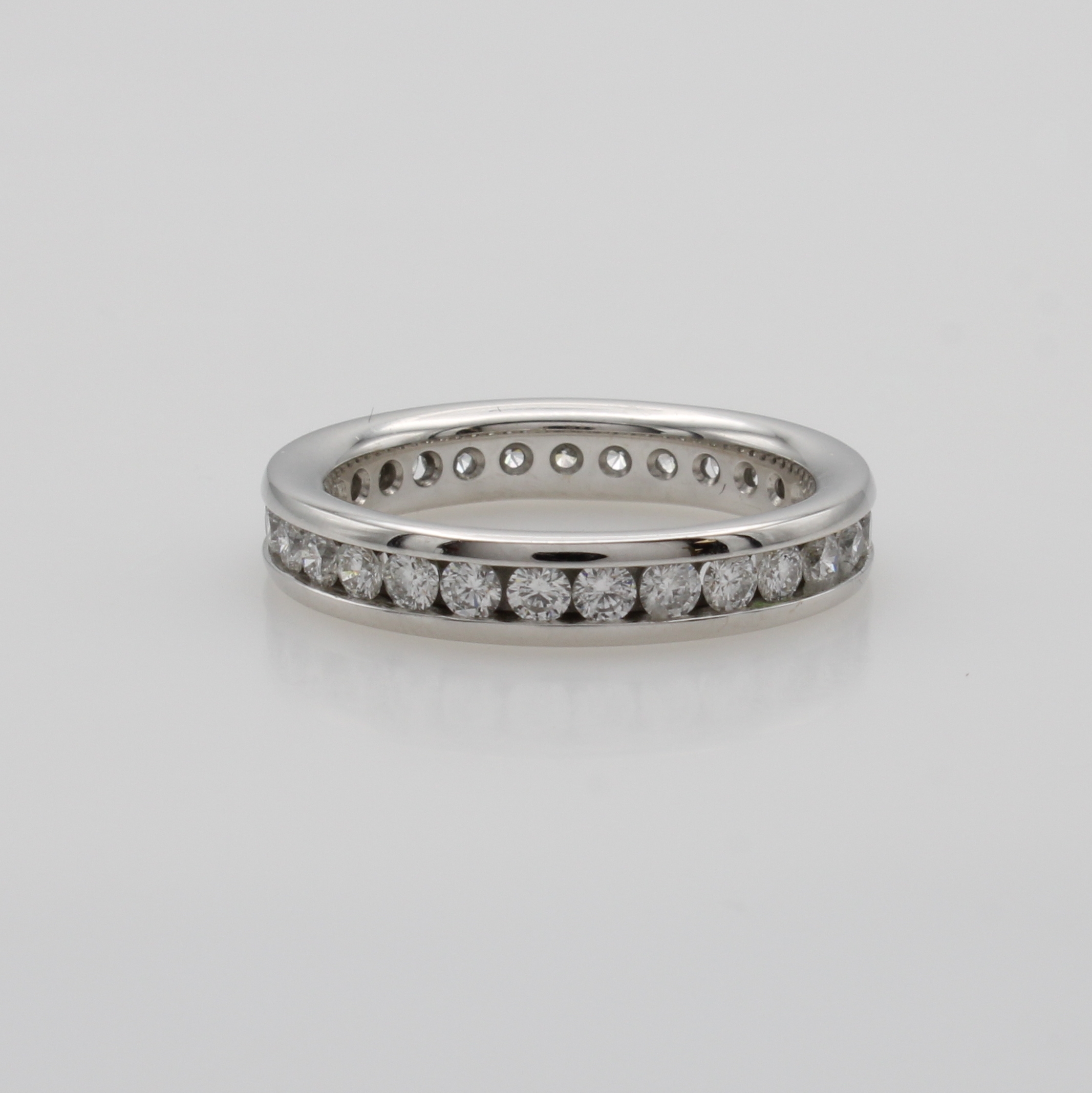Image 27072865 - Memoryring mit Brillanten, WG 750/000, 30 Brill. zus. ca. 1.20 ct Weiß/si, RW ca. 55 ...