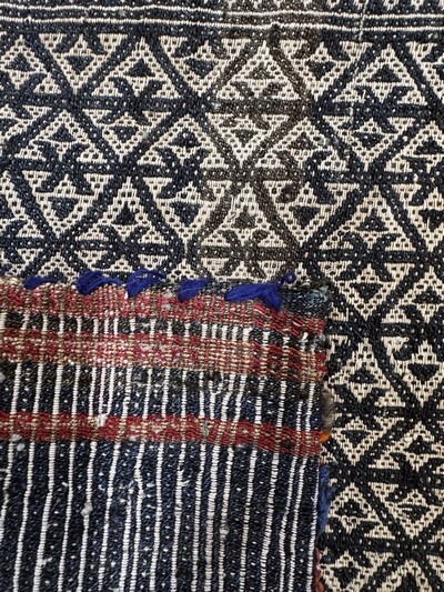 27072804c - 2 Lots Doppeltasche antik, Persien, um 1900, Wolle auf Wolle, ca. 110 x 50 cm, EHZ: 2 ...